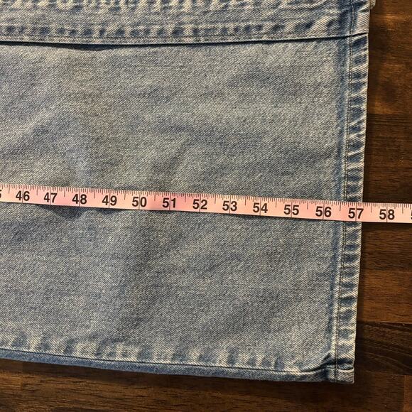 All Saints Light Blue Denim Maxi Dress - Picture 11 of 16